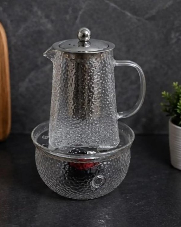 ست قوری و وارمر پیرکس چکشی